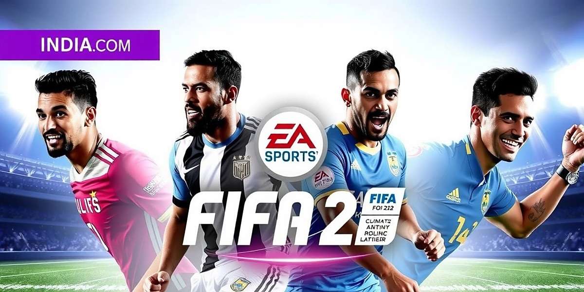 FIFA 22 Indian Edition Cover FIFA 22 game cover featuring Indian football stars with FIFA 22 watermark